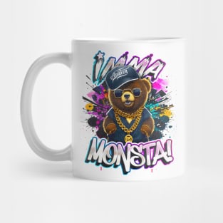 Imma Monsta! BEAR | Whitee | by Asarteon Mug
